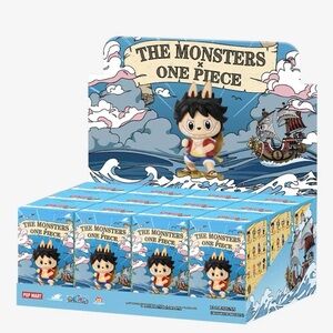 One Piece Figurines. Authentic Popmart. Sealed case.